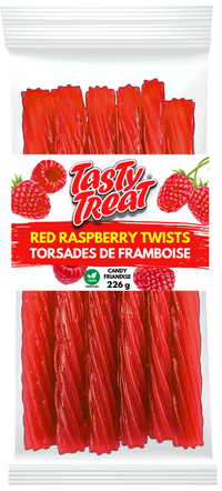Red Raspberry Licorice Twists 226g