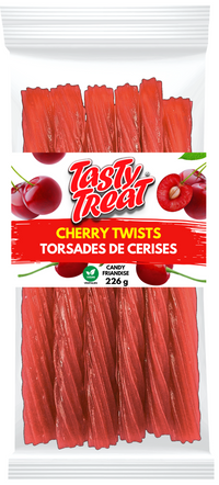 Cherry Licorice Twists 226g