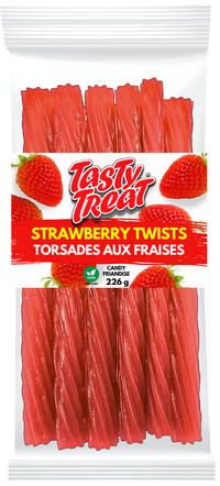Strawberry Licorice Twists 226g