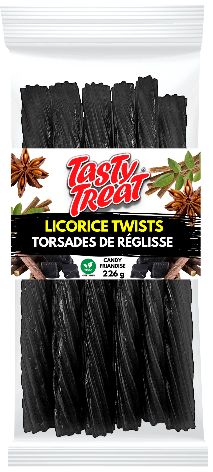 Licorice Twists 226g