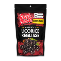 Réglisse noire à l'australienne, sachet de 150 g