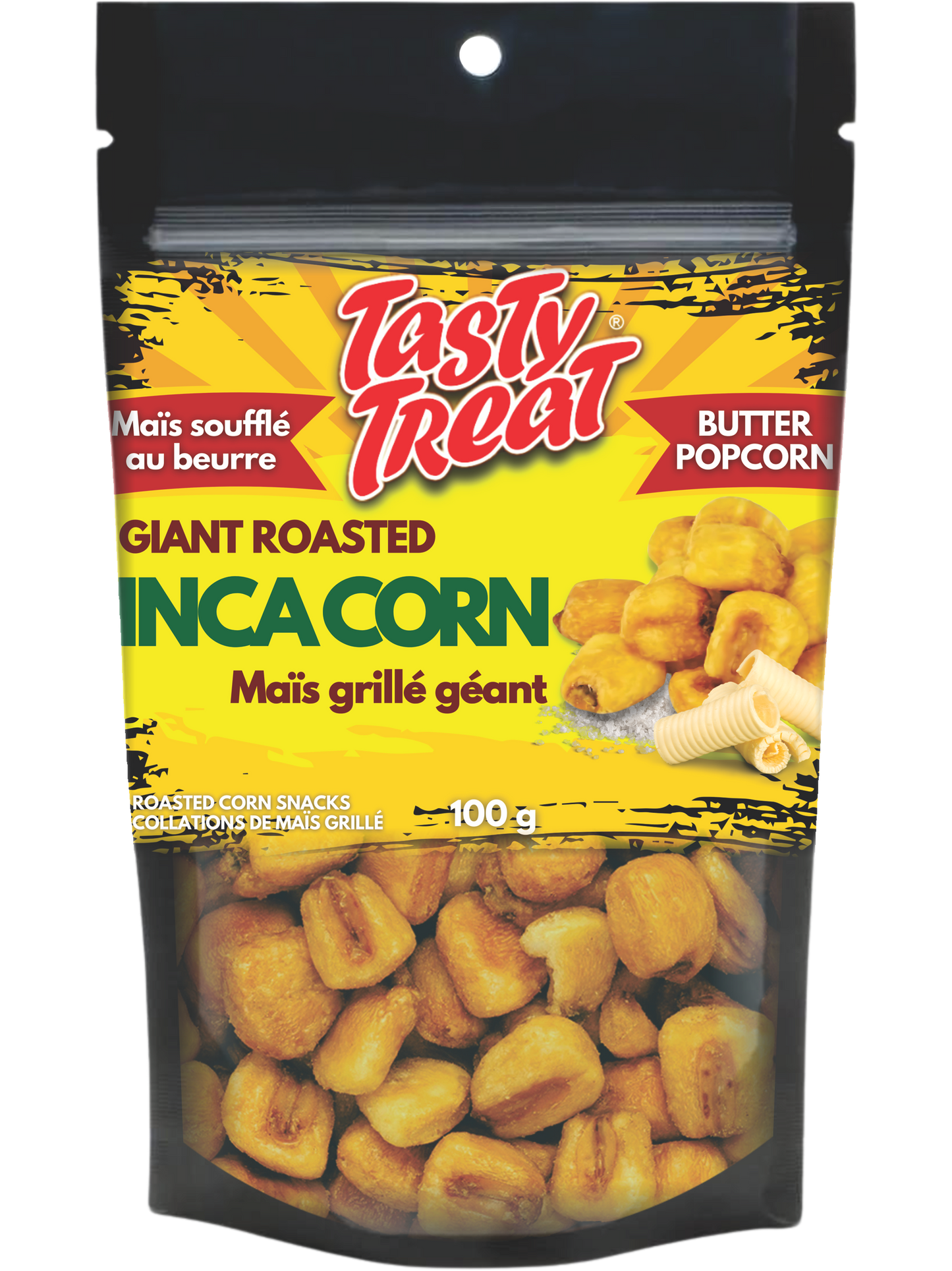 Giant Corn Nuts - Butter Popcorn 100g