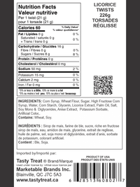 Licorice Twists 226g