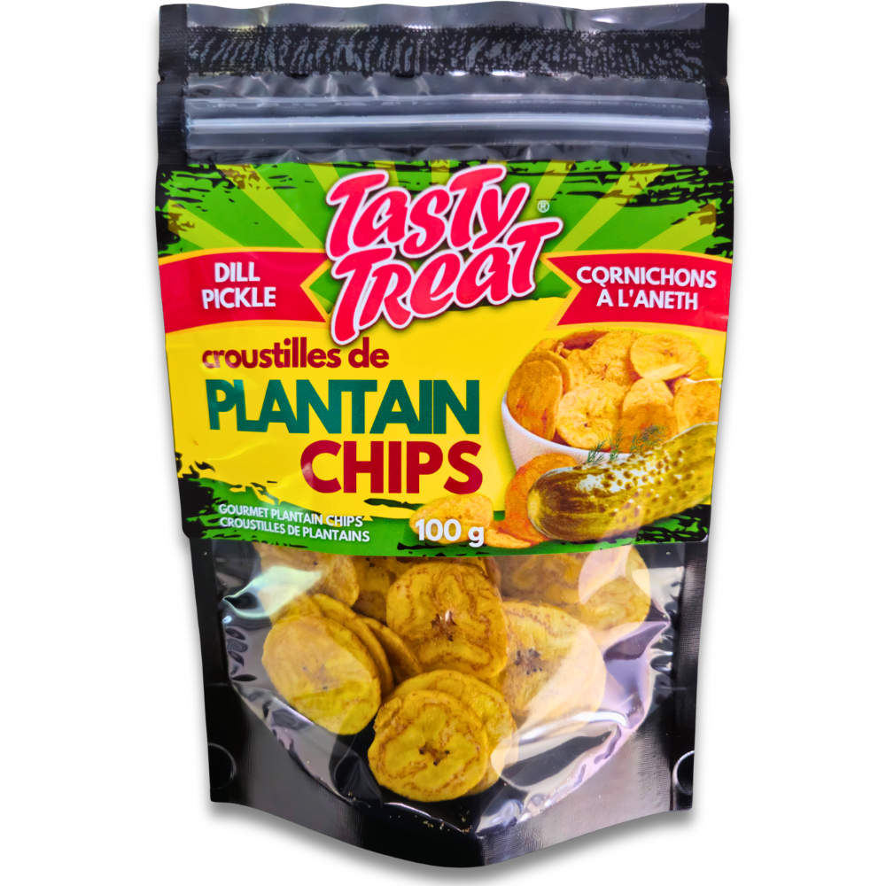 Plantain Chips - Dill Pickle 100g