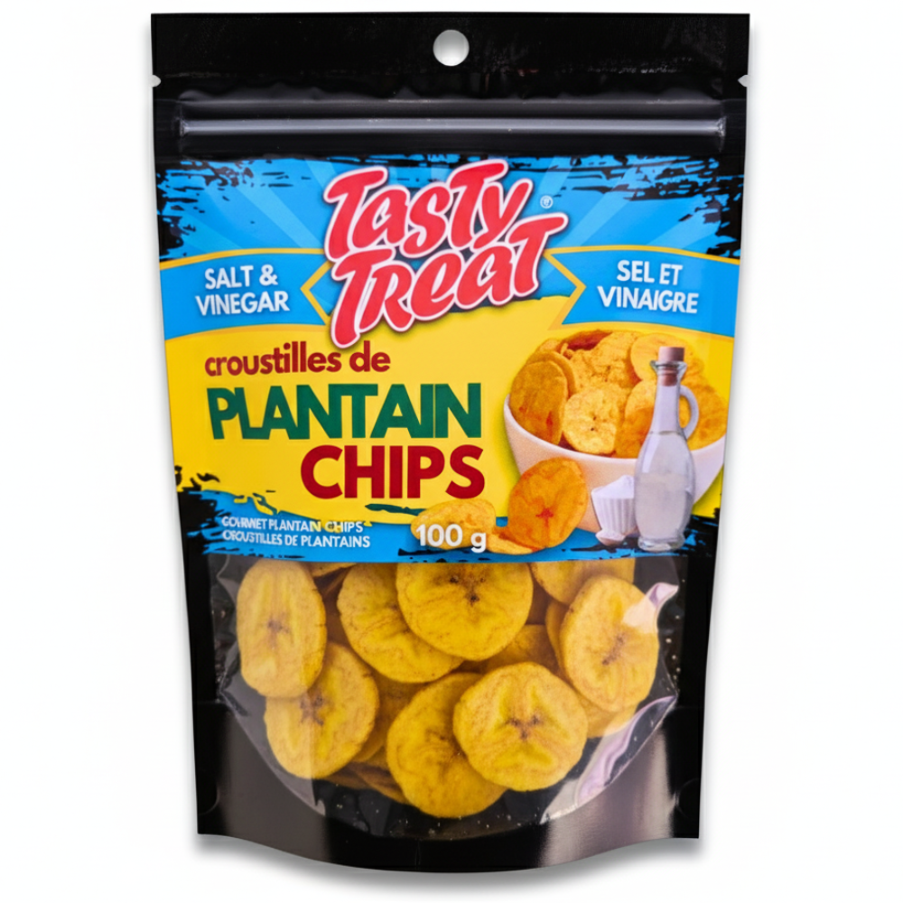 Plantain Chips - Salt & Vinegar 100g