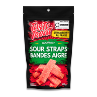 Sour Straps Mini Strawberry 100g