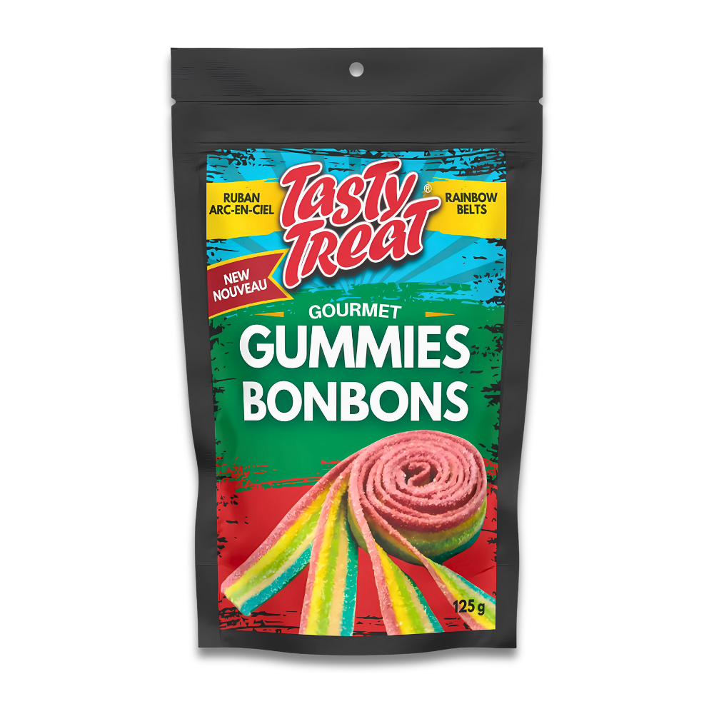 Sour Rainbow Belts 125g