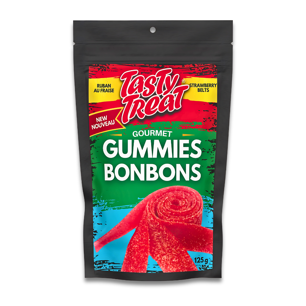 Sour Strawberry Belts 125g