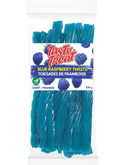 Blue Raspberry Licorice Twists 226g