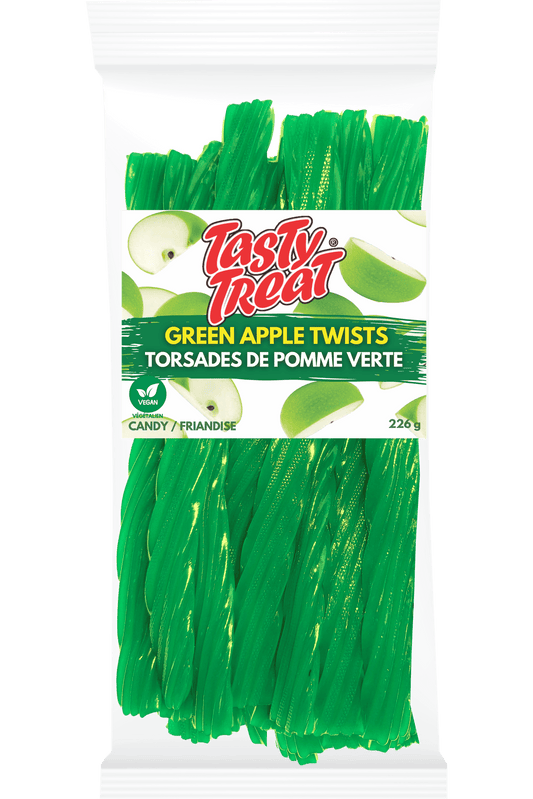 Green Apple Twists 226g Bag