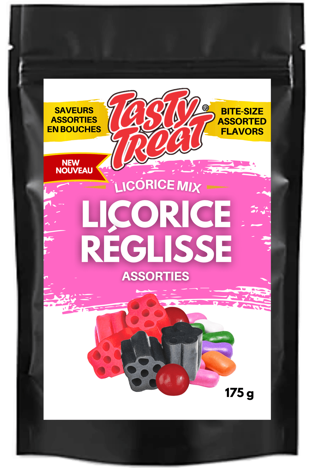 Tasty Treat Licorice Mix 175g Bag