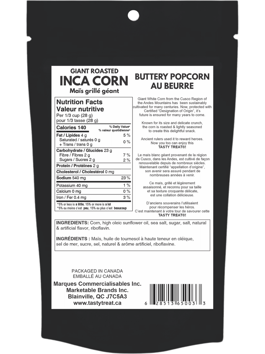 Giant Corn Nuts - Butter Popcorn 100g