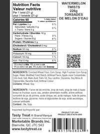 Watermelon Licorice Twists 226g