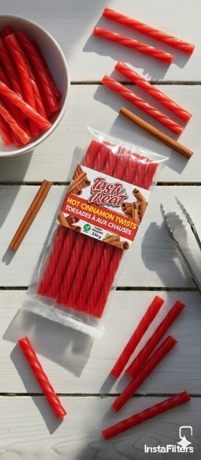 Hot Cinnamon Licorice Twists 226g
